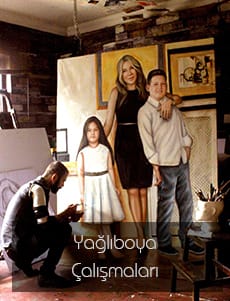 Yağlıboya Portre Çalışmaları