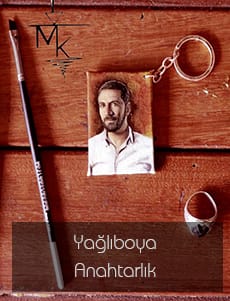 Yağlıboya Anahtarlık Portre Çalışmaları